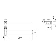 927 1 EARTHING PIPE CLAMP VA