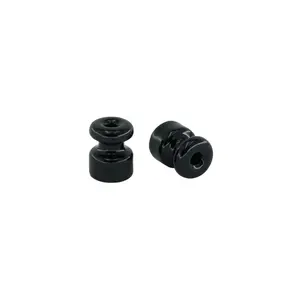 FND INSULATOR BLACK PORCELAIN