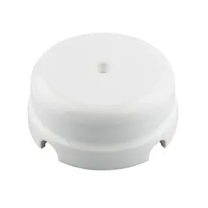 FND SURFACE JUNCTION BOX Ø78X35MM WHITE PORCELAIN