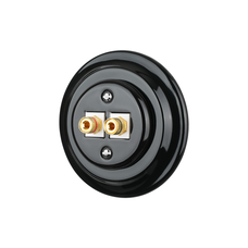 FND AUDIO SOCKET BLACK PORCELAIN