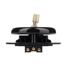 FND DOUBLE PUSHBUTTON BLACK PORCELAIN TYPE 3