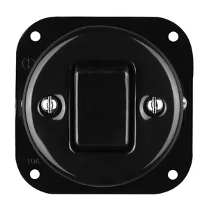 FND INTERMEDIATE SWITCH BLACK PORCELAIN