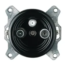 FND TV/R/SAT SOCKET END-OF-LINE BLACK PORCELAIN