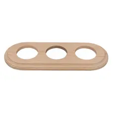 FND 3-GANG FRAME WOOD