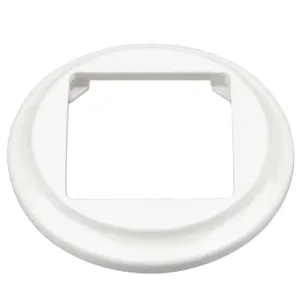 FND 55X55MM ADAPTER WHITE PORCELAIN