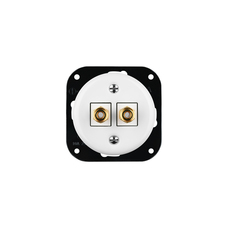 FND AUDIO SOCKET WHITE PORCELAIN