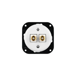 FND AUDIO SOCKET WHITE PORCELAIN