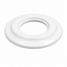 FND 1-GANG FRAME WHITE PORCELAIN