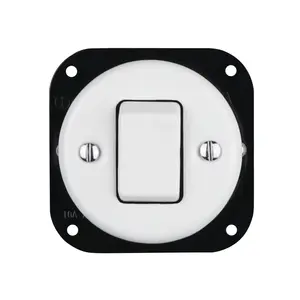 FND INTERMEDIATE SWITCH WHITE PORCELAIN