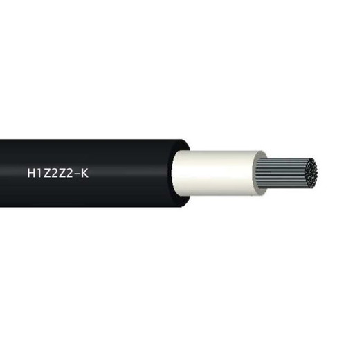 H1Z2Z2-K 6MM² BLACK SOLAR CABLE