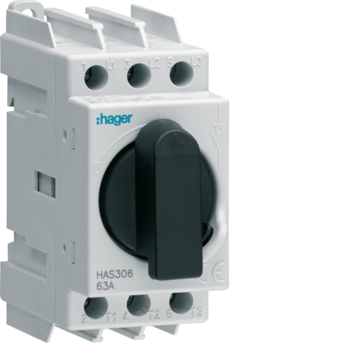 HAGER 3P 40A SWITCH DISCONNECTOR