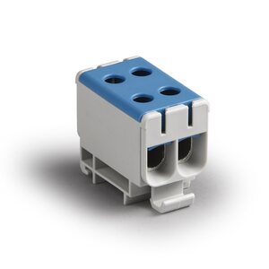 CLAMPO PRO 1P AL6-50MM² CU2.5-50MM² BLUE TAPPING BLOCK