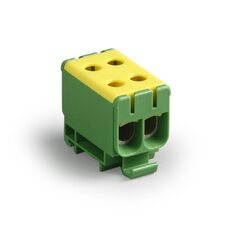 CLAMPO PRO 1P AL6-50MM² CU2.5-50MM² YELLOW/GREEN TAPPING BLOCK