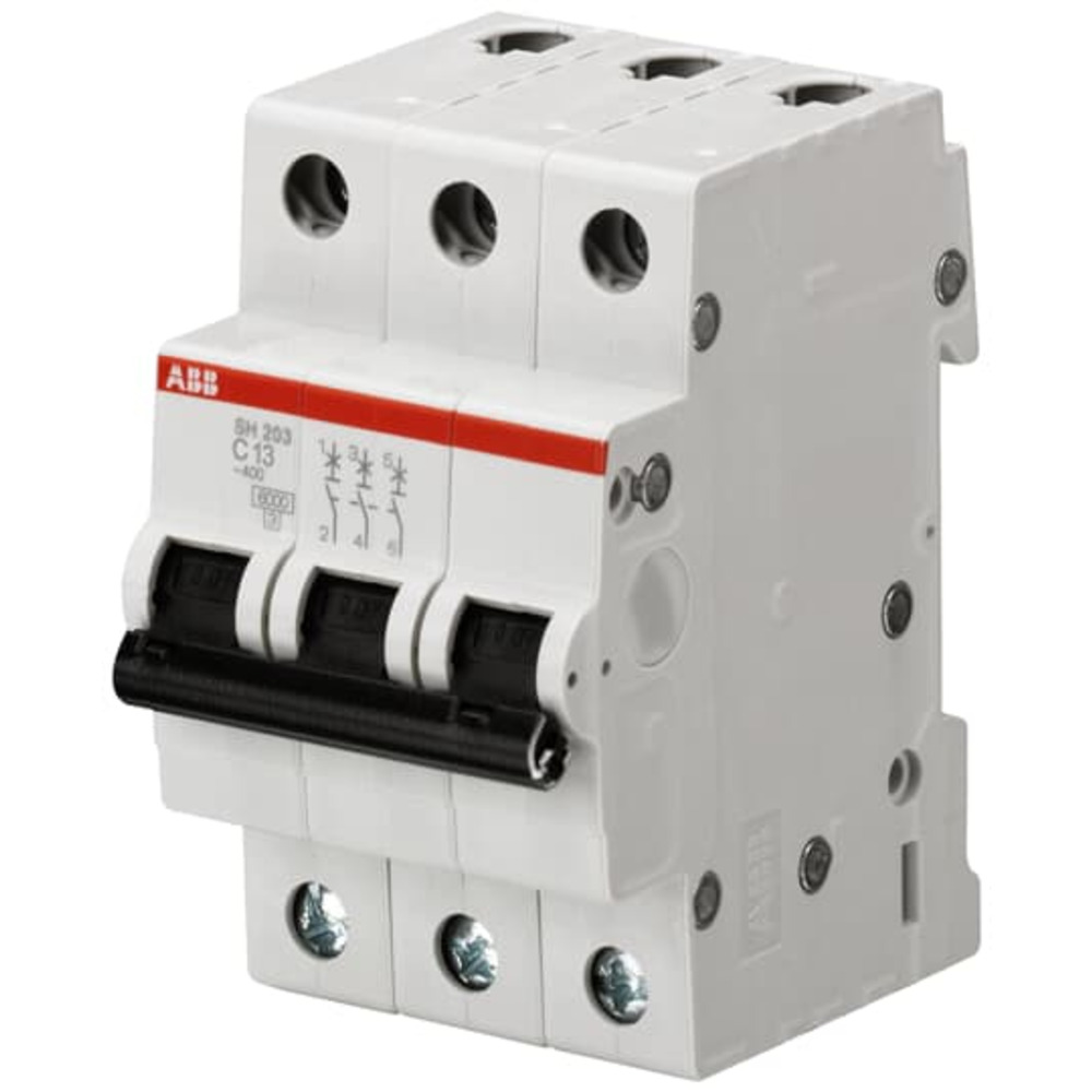 ABB 3P C32 6KA MINIATURE CIRCUIT BREAKER (DELIVERY 1-4 WEEKS)