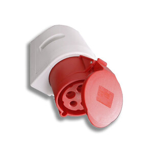 PCE 3P+N+E 16A IP44 WALL MOUNTED SOCKET