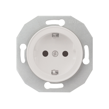 RENOVA SINGLE SOCKET OUTLET WHITE