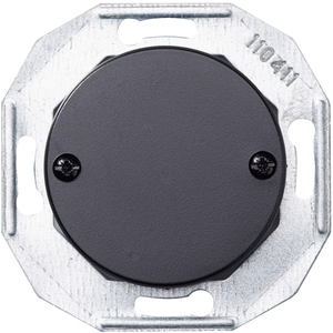 RENOVA - BLIND COVER PLATE - BLACK