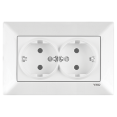 MERIDIAN DOUBLE SOCKET OUTLET
