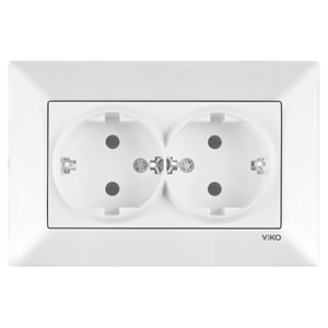 MERIDIAN DOUBLE SOCKET OUTLET