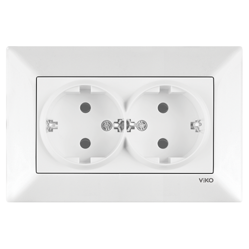 MERIDIAN DOUBLE SOCKET OUTLET