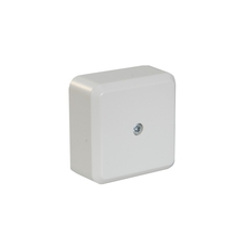 HKV 60X60X29MM IP20 SURFACE-MOUNTED JUNCTION BOX WHITE