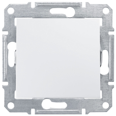 SEDNA - INTERMEDIATE SWITCH - 10AX WITHOUT FRAME WHITE